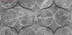 Плитка Laparet Crystal Resonanse серый декор 76969 (30х60)